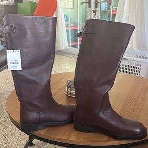Zara Women's Brown Winter Boots